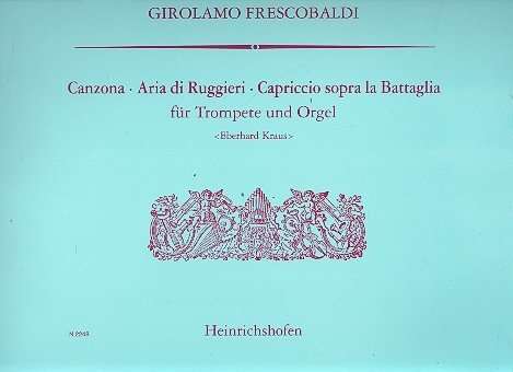 Canzona, Aria di Ruggieri und