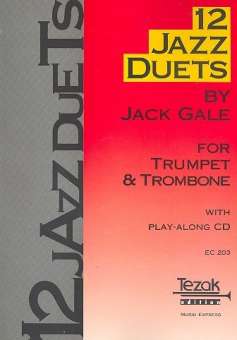 12 Jazz Duets for Trumpet & Trombone (with Play-Along CD)