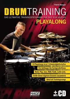 Drum Training Playalong  (+mp3-CD) :