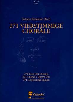 371 Vierstimmige Choräle ( 3 C AC viola )