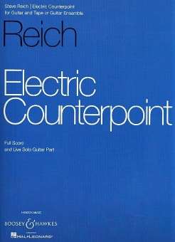 Electric Counterpoint : for guitar and tape