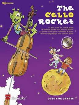The Cello Rocket (+CD) : for cello and piano