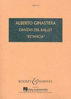 4 Tänze aus dem Ballett Estancia op.8a :