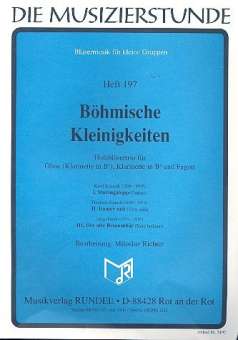 Böhmische Kleinigkeiten : für Oboe (Klarinette),