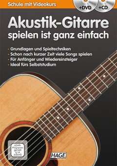 Akustik-Gitarre spielen ist ganz einfach (+CD +DVD)