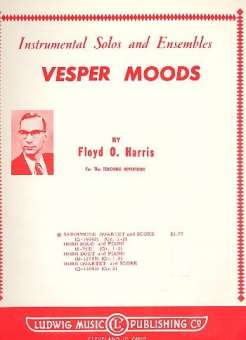 Vesper Moods : for 4 saxophones (AATBar)