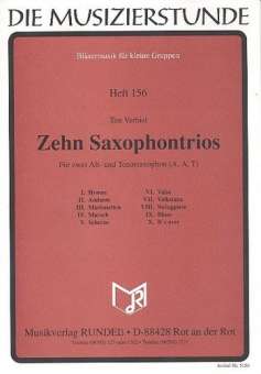 10 Saxophontrios :