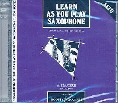 Learn as you play saxophone : CD