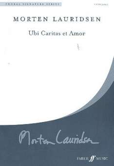 Ubi caritas et amor : for mixed chorus
