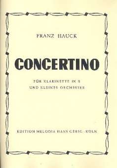 Concertino für Klarinette und
