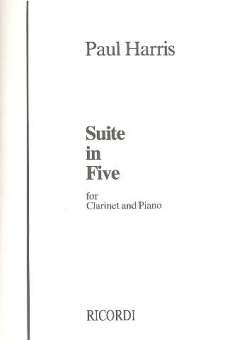 Suite in five : for clarinet and piano