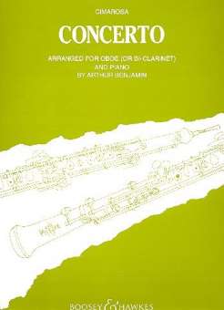 Concerto for oboe and strings (Klavierauszug)