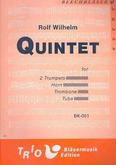Quintett : für 2 Trompeten, Horn, Posaune