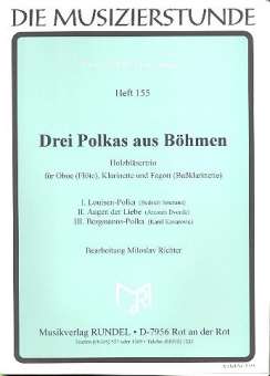 3 Polkas aus Böhmen : für Oboe