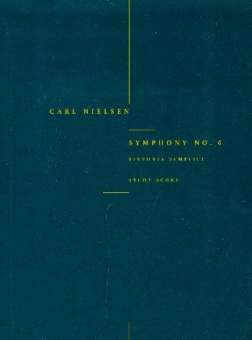 Symphony No.6 'Sinfonia Semplice'  - Studienpartitur