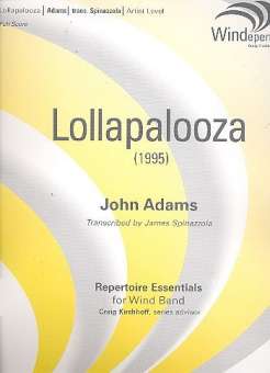 Lollapalooza : for wind band - Full Score