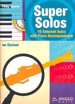 Super Solos (+CD) : for clarinet and piano