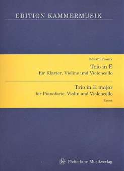 Trio E-Dur WoO : für Violine, Violoncello