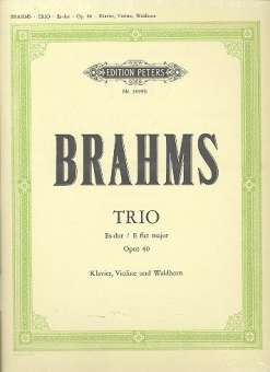 Trio in Es-dur Opus 40