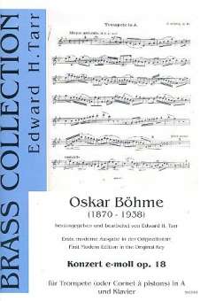 Konzert e-moll op.18 : für Trompete in A