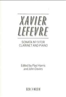 Sonata no.9 : for clarinet and piano