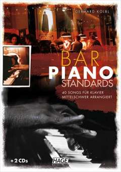 Bar Piano Standards (+2 CD's) : für Klavier