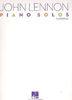 John Lennon Piano Solos : Songbook