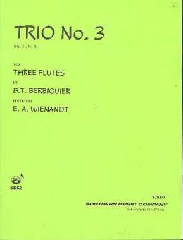 Trio op.51 no.3 : for 3 flutes