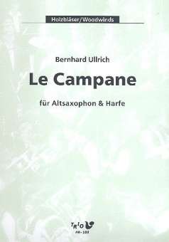 le campane : für Altsaxophon und Harfe