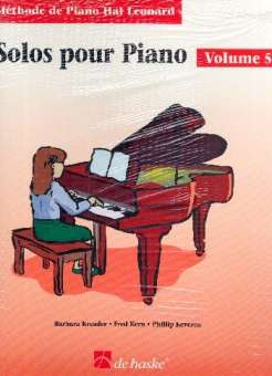 Méthode de piano Hal Leonard vol.5 - Solos (+CD) :