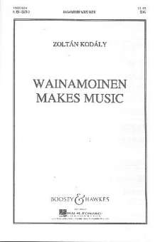 Wainamoinen makes music