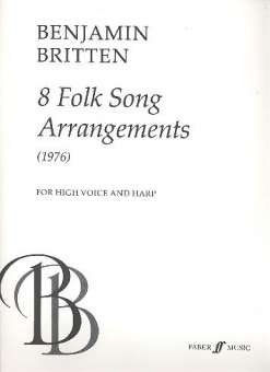 8 folk Songs : for high voice and