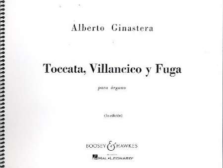 Toccata, Villancico y Fuga :