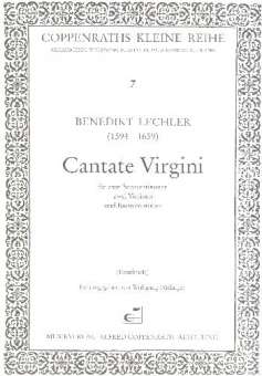 Cantate virgini (2 Soprane, 2 Violinen und BC)