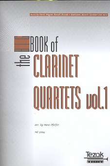 The Big Book of Clarinet Quartets Vol. 1