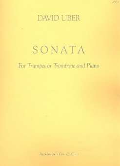Sonata op.34 : for trumpet (trombone)