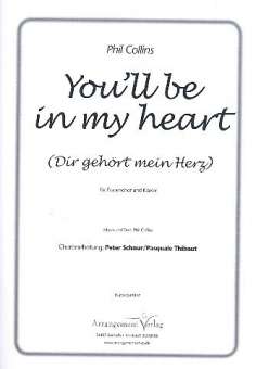 You'll be in my Heart : für Frauenchor