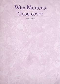 Close Cover : for piano