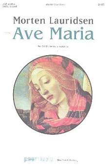 Ave Maria - for mixed chorus  a cappella (with piano for rehearsal) score