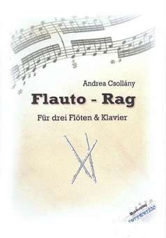 Flauto-Rag : für 3 Flöten und Klavier