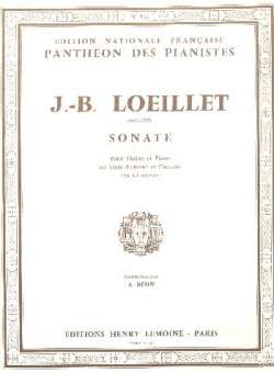 LOEILLET Jean-Baptiste : Sonate en sol min.