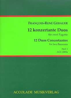 12 Duos Concertants Op. 44, 1-3