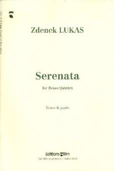 Serenata : for brass quintet