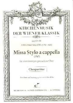 Salieri, Antonio : Missa Stylo a cappella