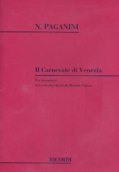 Il carnevale di Venezia : für Klavier (erleichtert)