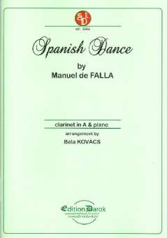 Spanish Dance für Klarinette in A und Klavier