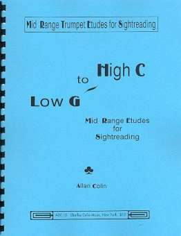 Low G to high C - Mid Range Etudes for Sightreading :