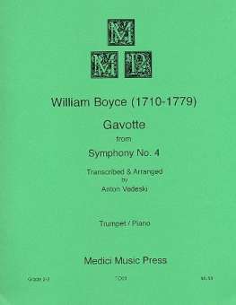 Gavotte from Symphony no.4 :