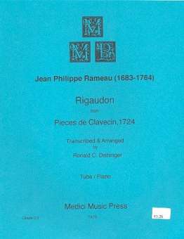Rigaudon from Pièces de clavecin