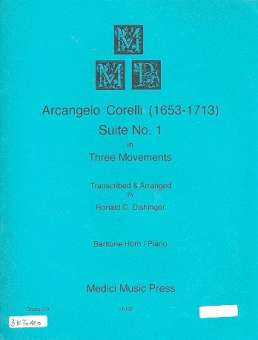 Corelli Suite no.1 : for baritone horn